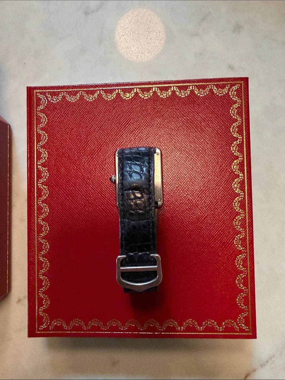 Cartier elegant wristwatch